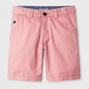 Boys' Pink Chino Shorts